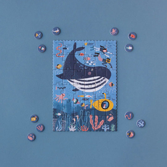 西班牙Londji 海底世界找找看隨身拼圖