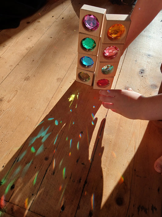 My little creator- 彩虹寶石積木組