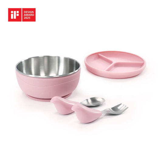 【CYD Terra】Picaboo 布咔寶學習碗及餐具套組 (多色)