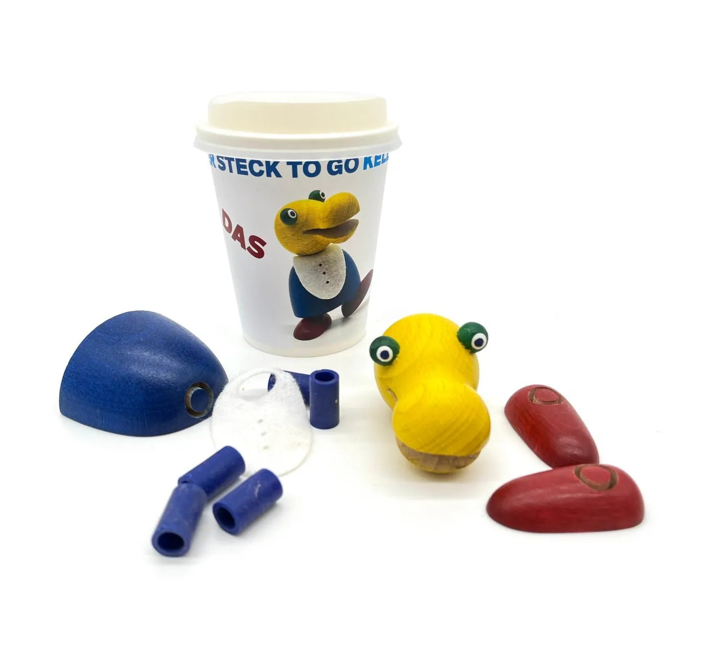 Kellner Steck 拼裝木玩 - 黃河馬 Quiek