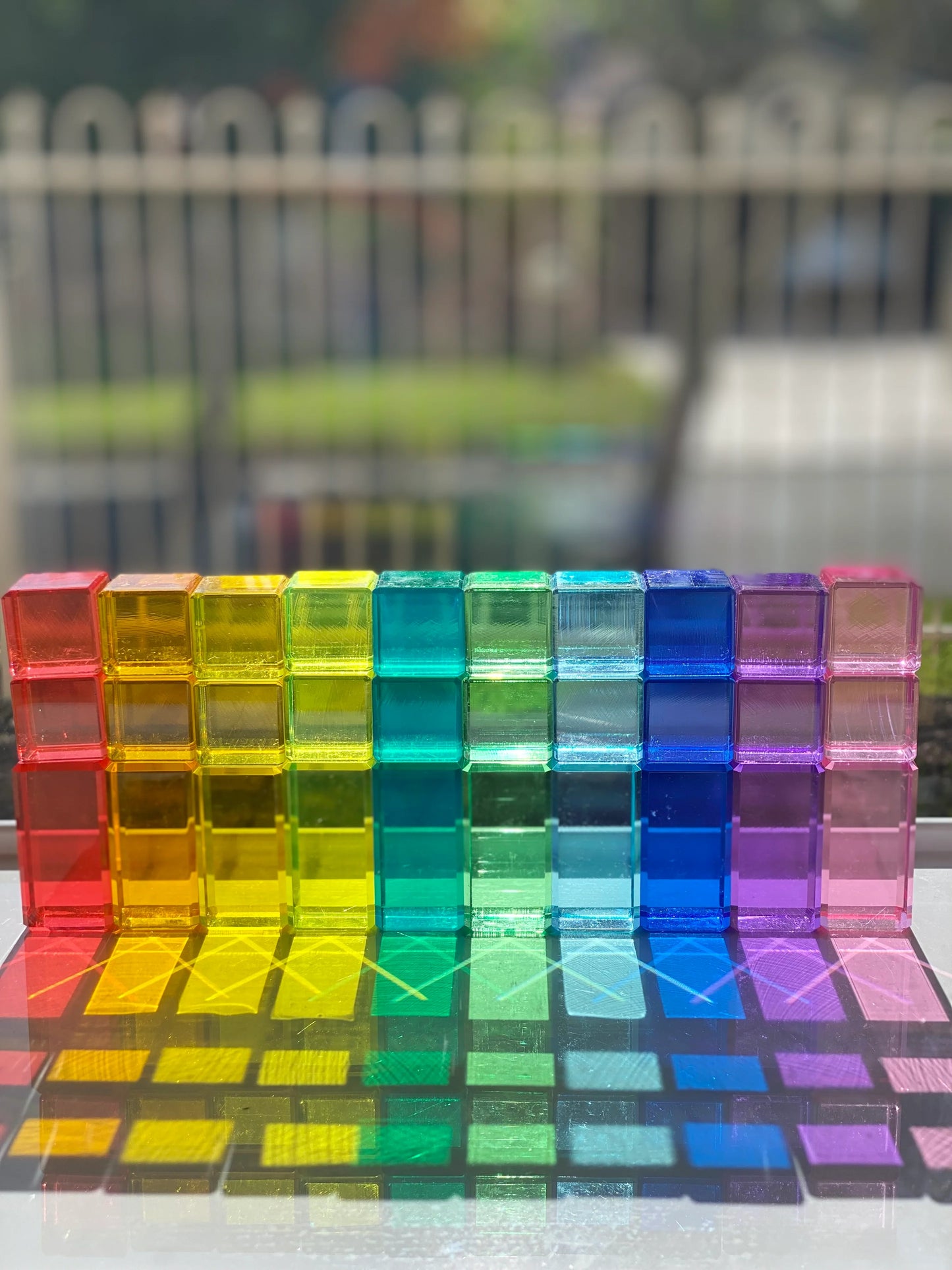 【預購】My little creator- 彩色長方形透光水晶積木(多款)