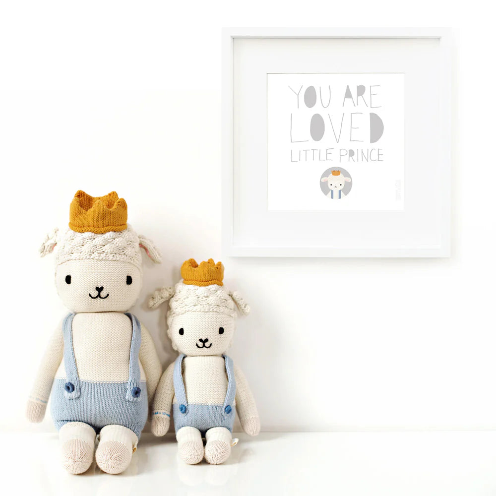 預購|cuddle+kind 手工玩偶-Sebastian 小羊