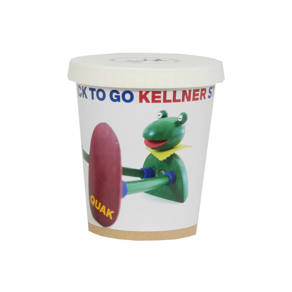 Kellner Steck 拼裝木玩 - 青蛙夸克 Quak