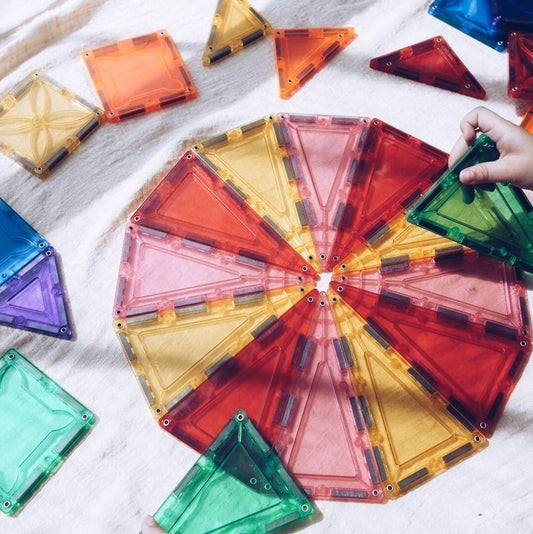 澳洲MAGBLOX磁力片- 繽紛經典組 101 pcs