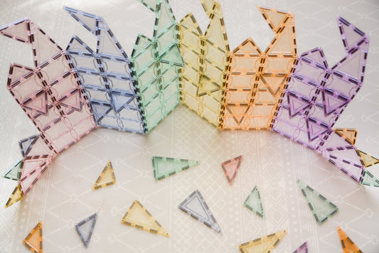 澳洲MAGBLOX磁力片- 粉彩經典組 102 pcs