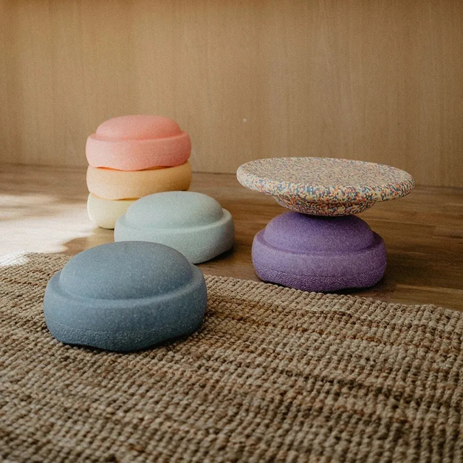 Stapelstein馬卡龍堆疊平衡套組 - Rainbow Pastel