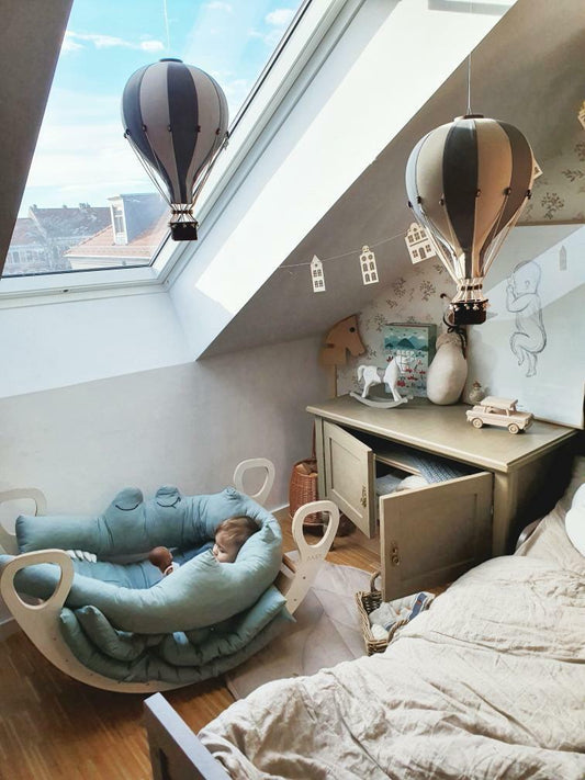 Super Balloon 波蘭熱氣球飾品-夏陽藍天