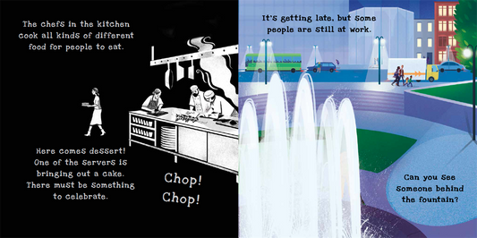 In The City: A shine-a-light book 精裝透光書