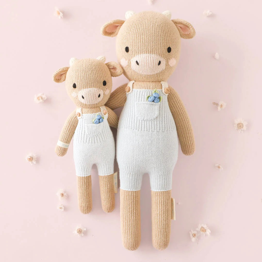 預購｜cuddle+kind 手工玩偶-Asher 小牛