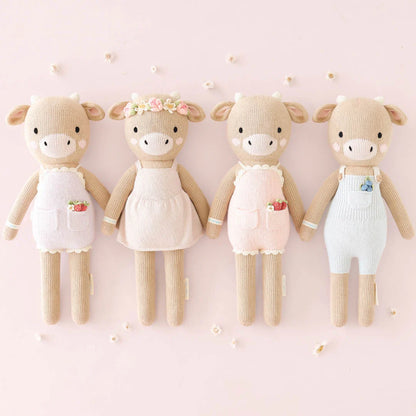 預購｜cuddle+kind 手工玩偶-Asher 小牛