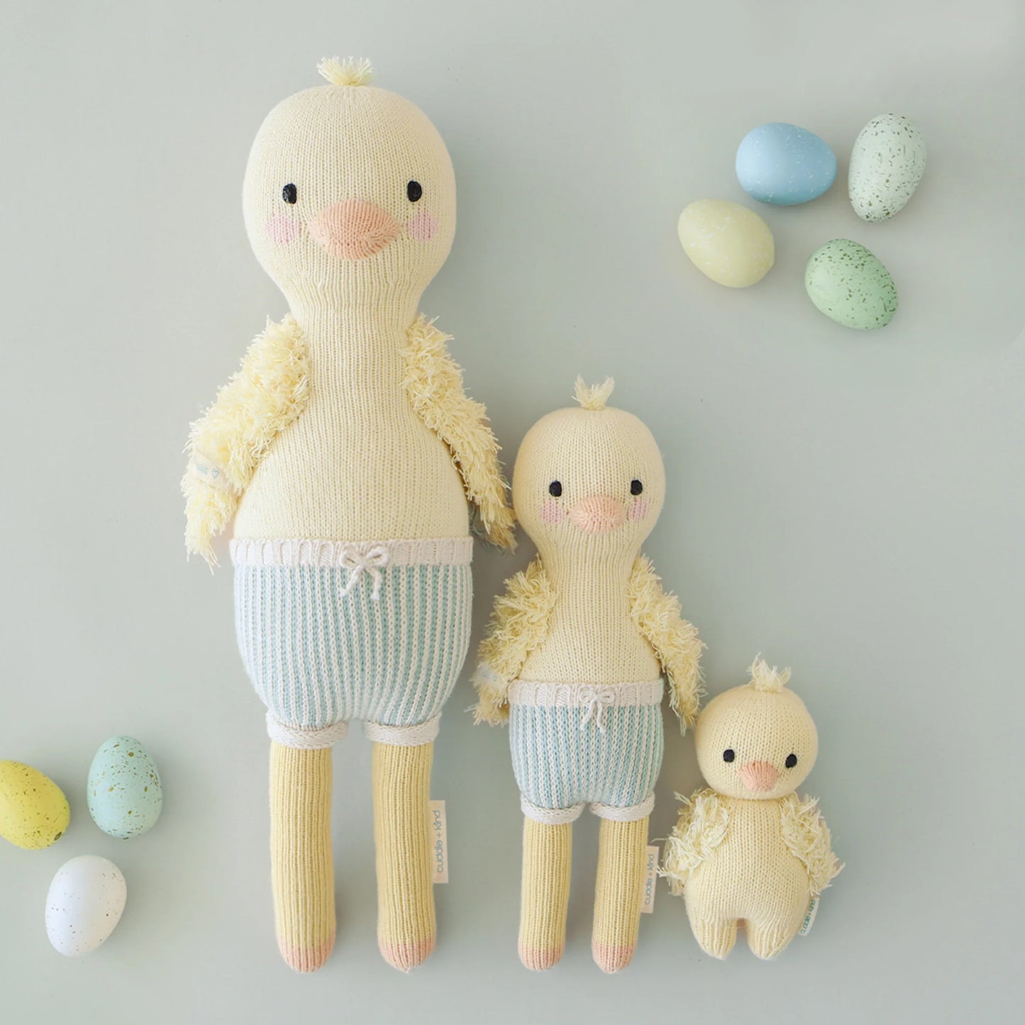 預購｜cuddle+kind 手工玩偶-Finley 小鴨