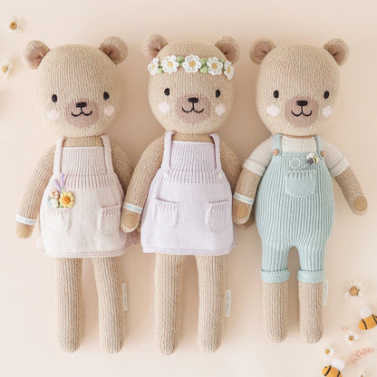 預購｜cuddle+kind 手工玩偶-Goldie 小蜜熊