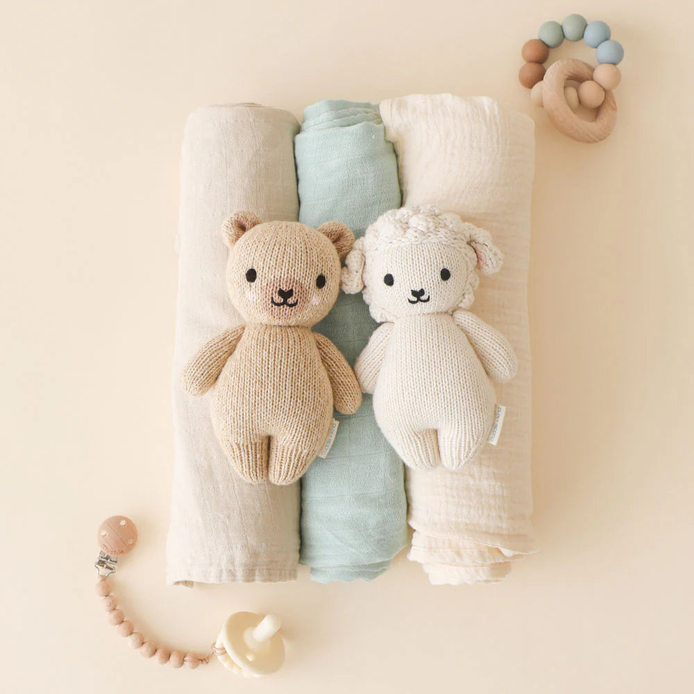 預購｜cuddle+kind 寶寶動物- Baby Honey Bear
