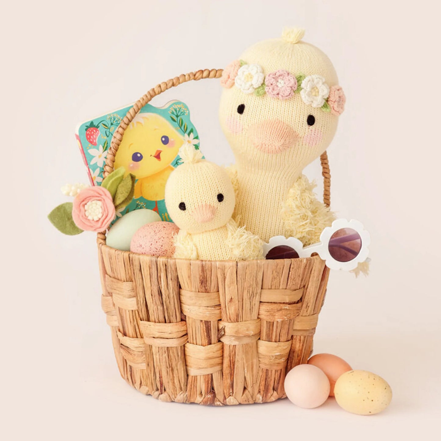 預購｜cuddle+kind 手工玩偶-Flora 柔紫小鴨