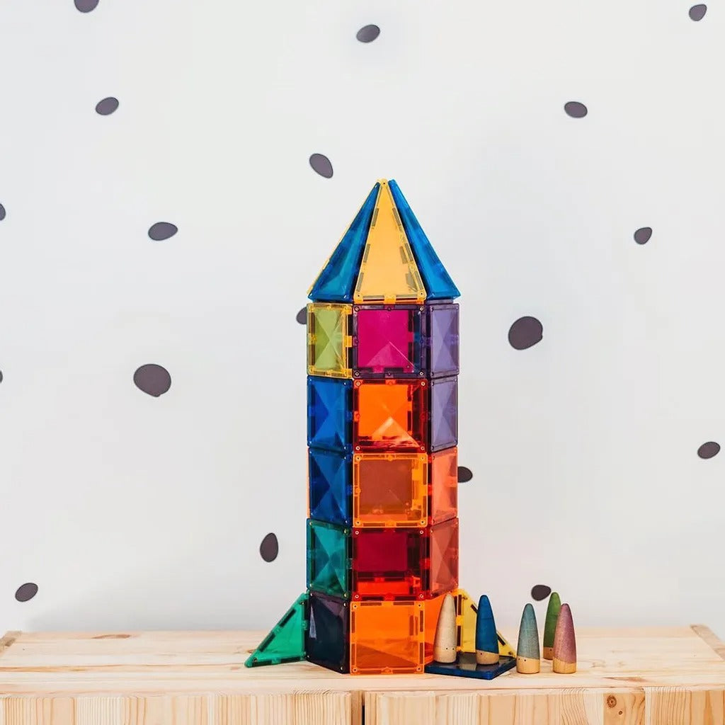 澳洲 Connetix 磁力片-102片 彩虹基本組