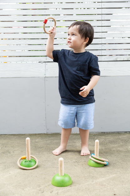 泰國Plantoys 經典木作童玩-套圈圈