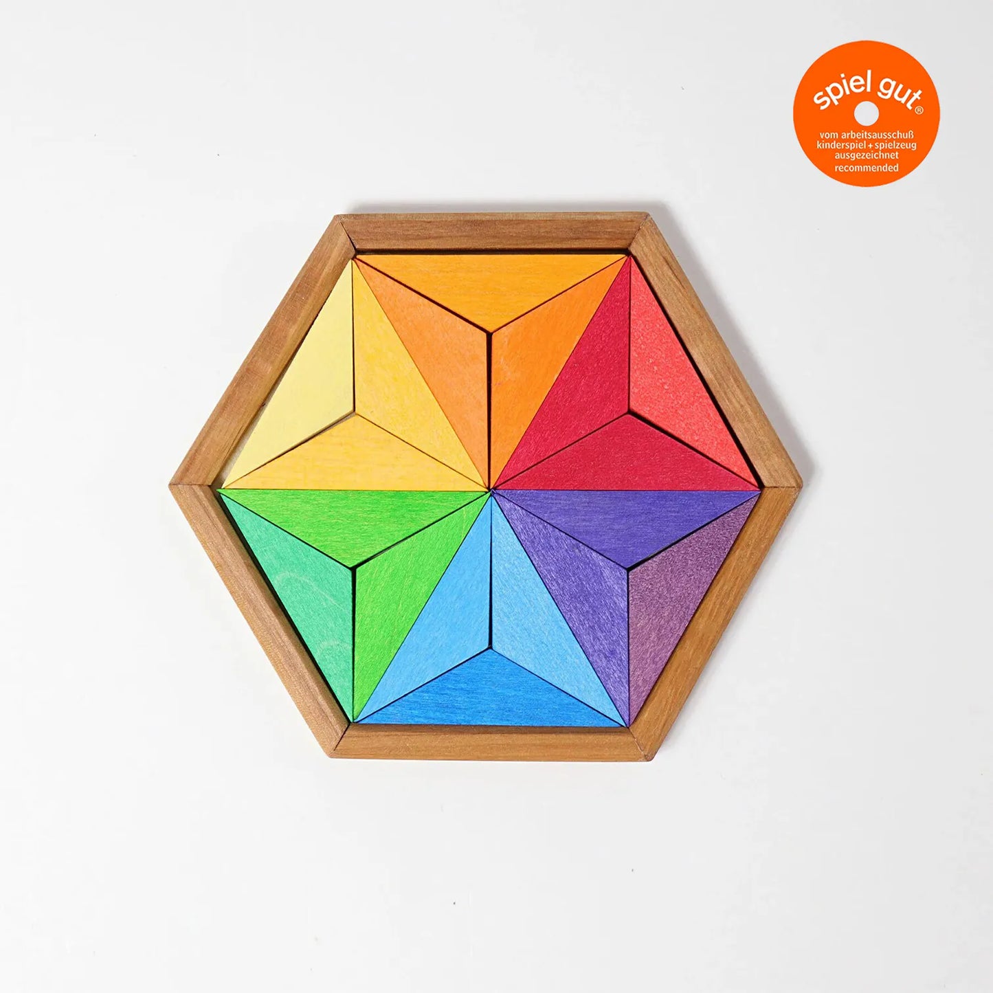 Grimm’s - 小型多彩星形撞色積木