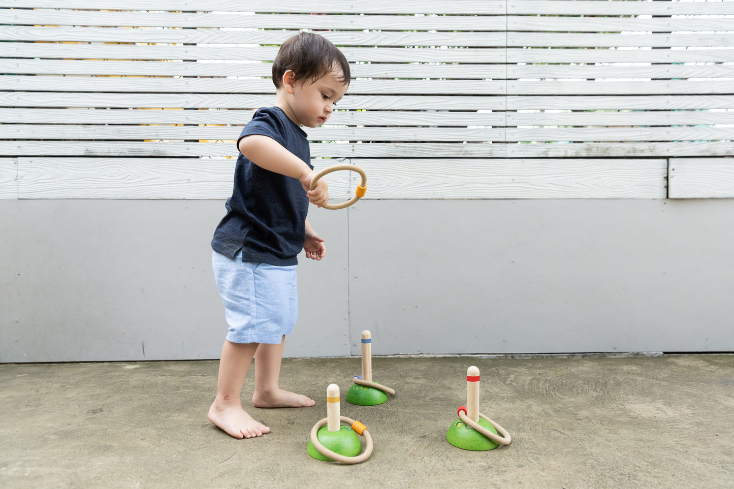 泰國Plantoys 經典木作童玩-套圈圈