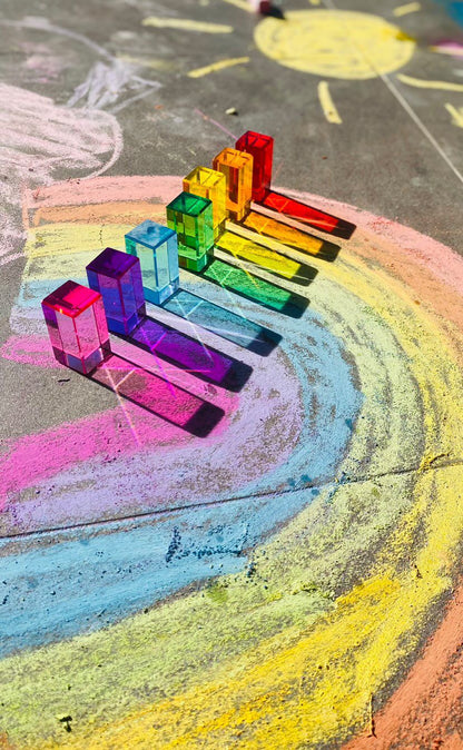 【預購】My little creator- 彩色長方形透光水晶積木（多款）