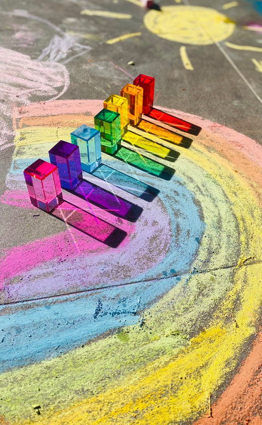 【預購】My little creator- 彩色長方形透光水晶積木（多款）