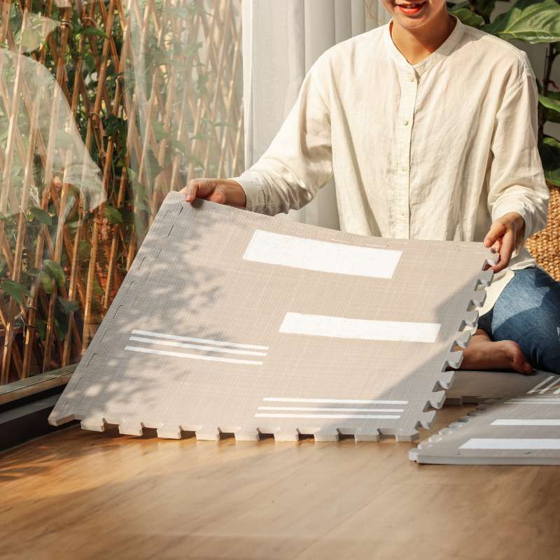 PLAYZU 北歐風地墊（哥本哈根/日落前的芬蘭/極光之美/北歐農舍）