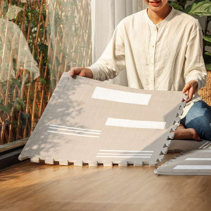 PLAYZU 北歐風地墊（哥本哈根/日落前的芬蘭/極光之美/北歐農舍）