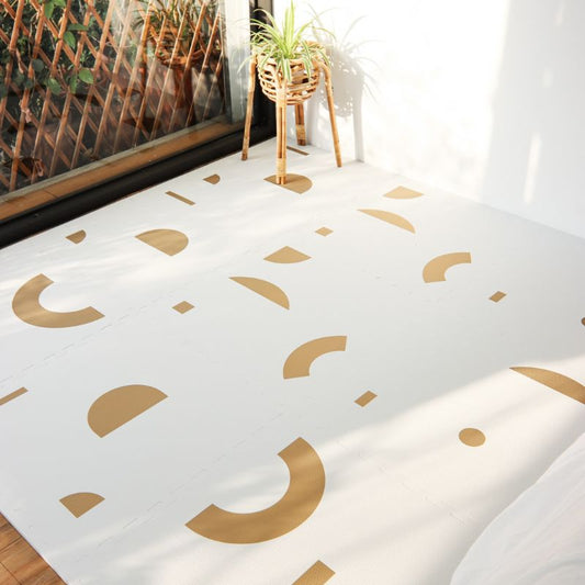 PLAYZU 幾何風地墊（芝麻湯圓/酪梨奶昔/藍莓優格/可可泡芙/ 金箔梅飲)