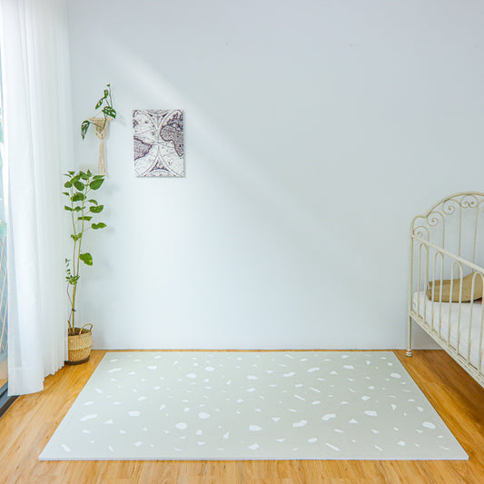 PLAYZU 水磨石地墊（白鴿/灰石/橄欖)