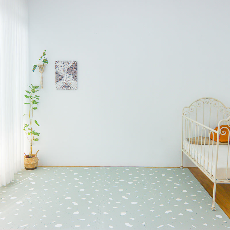 PLAYZU 水磨石地墊（白鴿/灰石/橄欖)