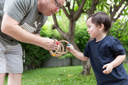 泰國Plantoys 經典木作童玩-套圈圈