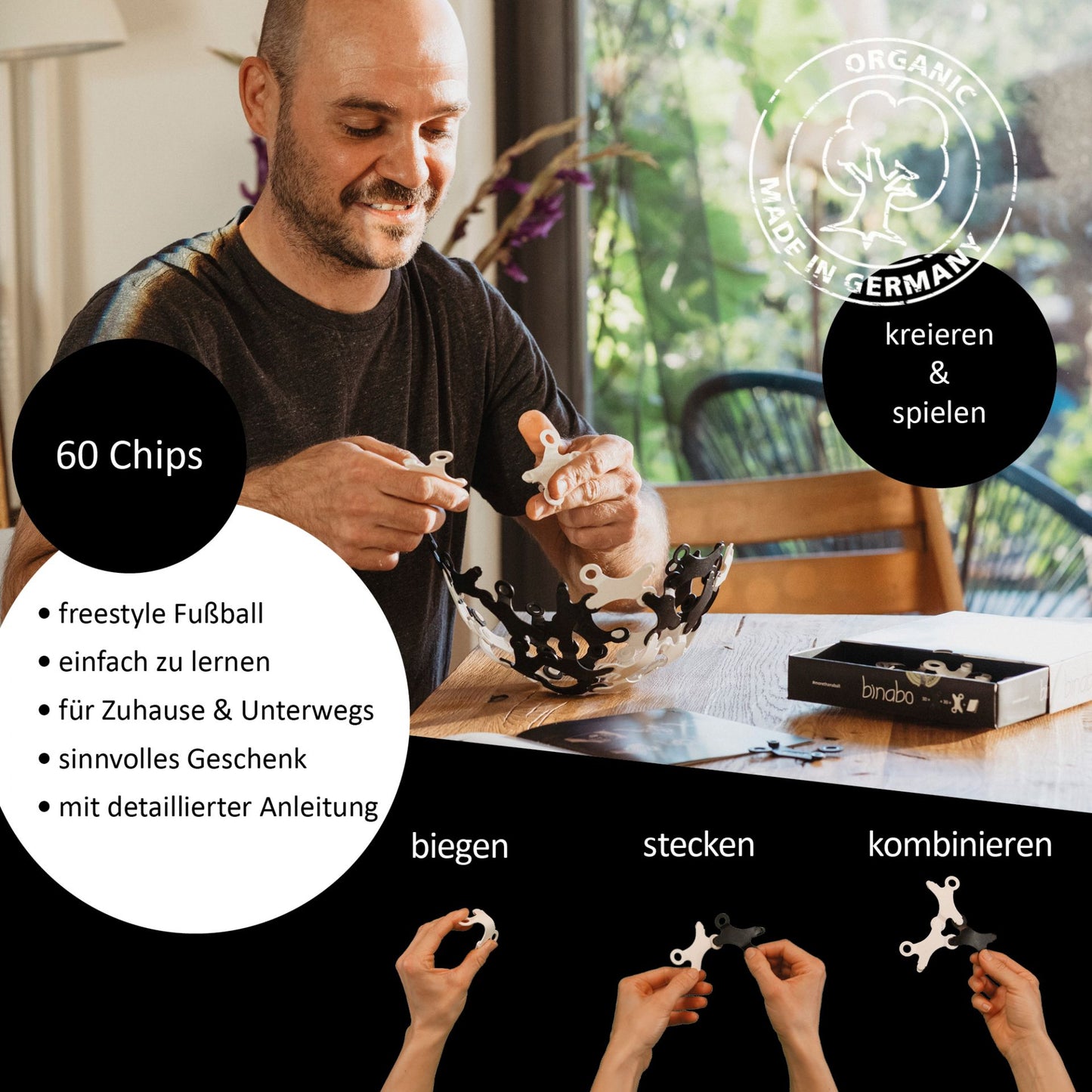 Binabo 骨頭積木(60片)[兩款]