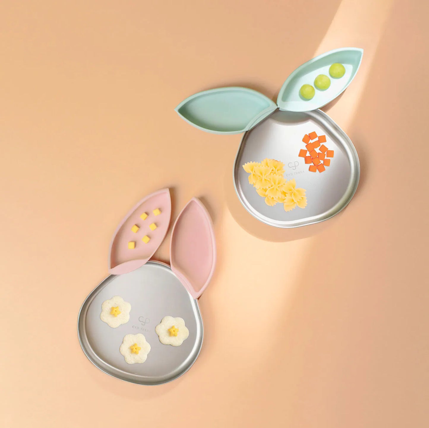 【CYD Terra】3 Little Buddy 三隻小嘟成長餐盤 (多色）