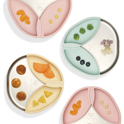 【CYD Terra】3 Little Buddy 三隻小嘟成長餐盤 (多色）