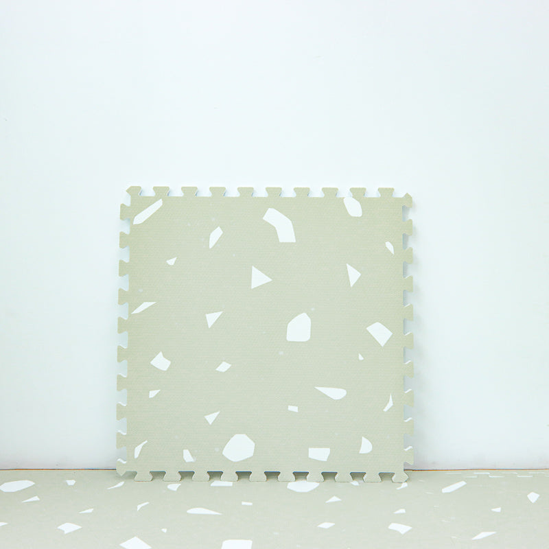 PLAYZU 水磨石地墊（白鴿/灰石/橄欖)