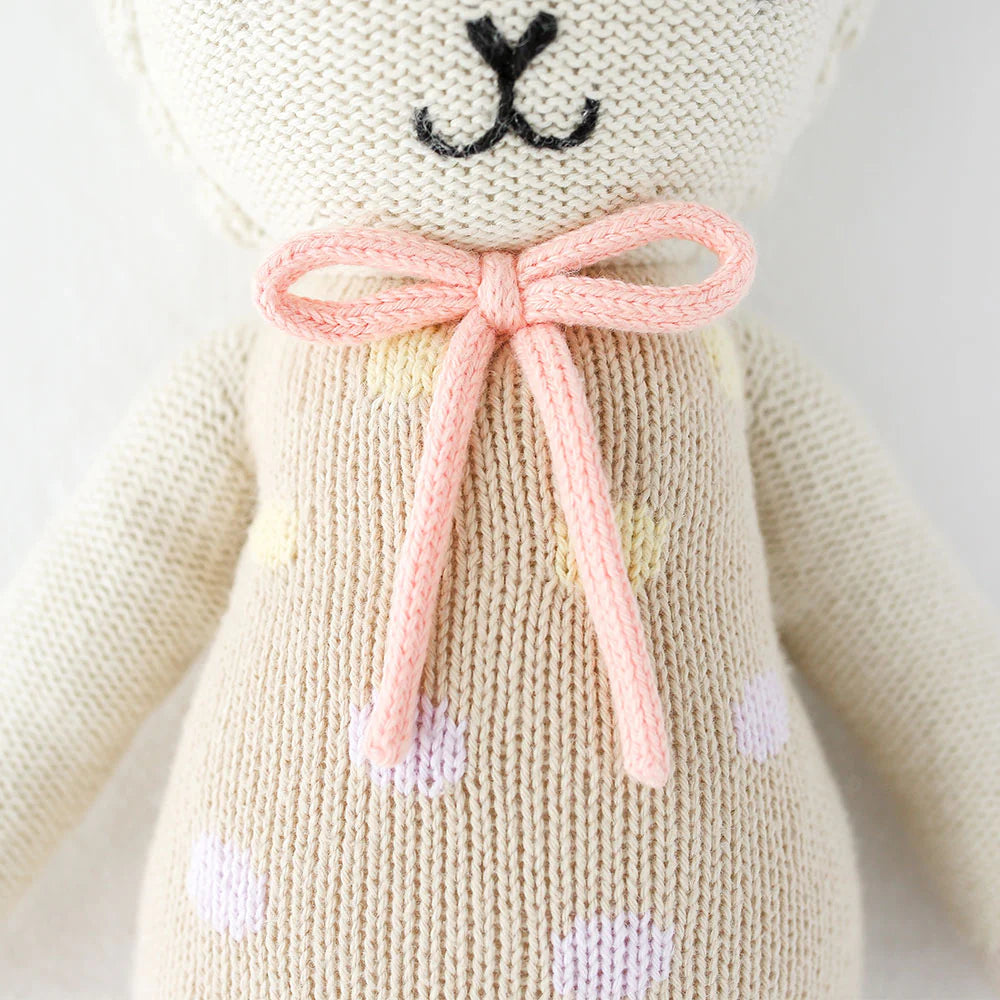 預購｜cuddle+kind 手工玩偶-Lucy 粉彩小羊