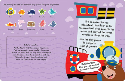 Let's Explore the Ocean 貼紙書