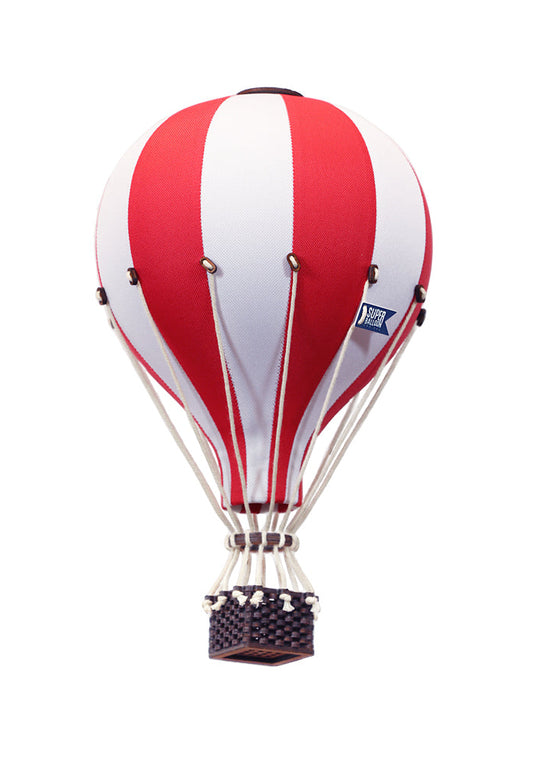 [預購]Super Balloon 波蘭熱氣球飾品-馬戲紅白