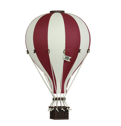 Super Balloon 波蘭熱氣球飾品-暮光酒紅