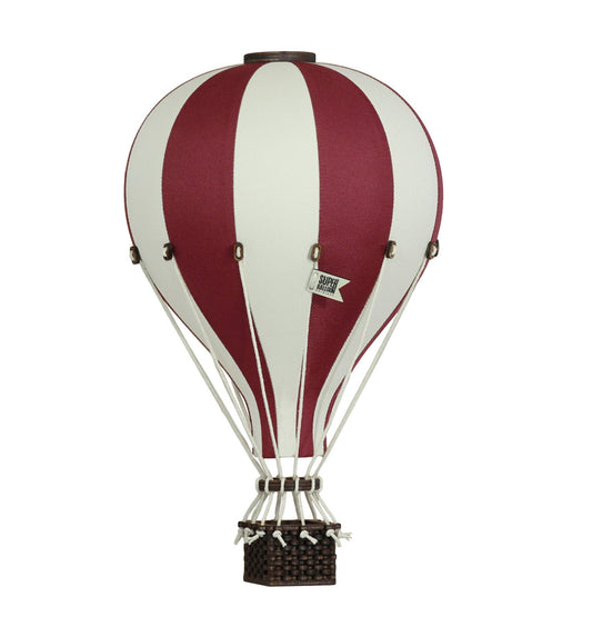 Super Balloon 波蘭熱氣球飾品-暮光酒紅
