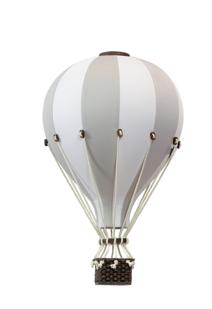 Super Balloon 波蘭熱氣球飾品-晨光灰白