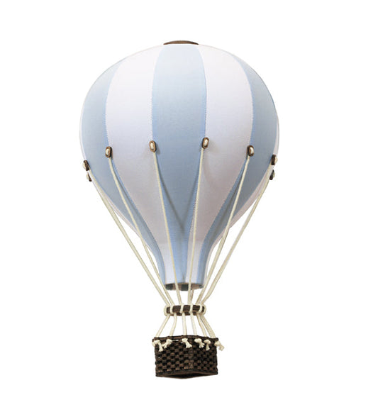 [預購]Super Balloon 波蘭熱氣球飾品-晨光藍白