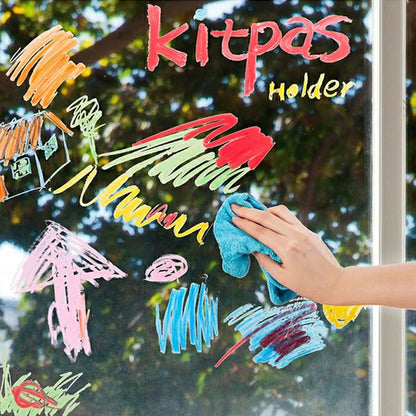 【kitpas】日本製環保無毒水洗粗粗米蠟筆-12支組