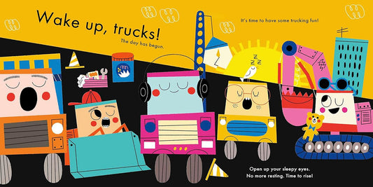 Wake Up, Trucks! 精裝繪本