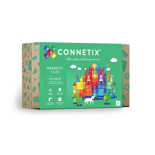 澳洲 Connetix 磁力片-102片 彩虹基本組