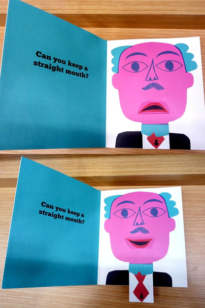 Can You Keep a Straight Face? A Flip Flap Pop Up Book