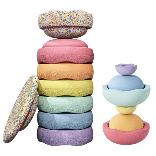 Stapelstein 馬卡龍堆疊平衡套組 - All in Set classic Pastel