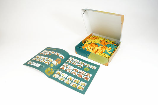 Binabo 骨頭積木(240片，混色)