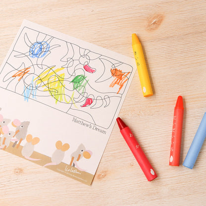 【Sanbongawa】Leo Lionni's 李奧繪本系列摺色紙-60入