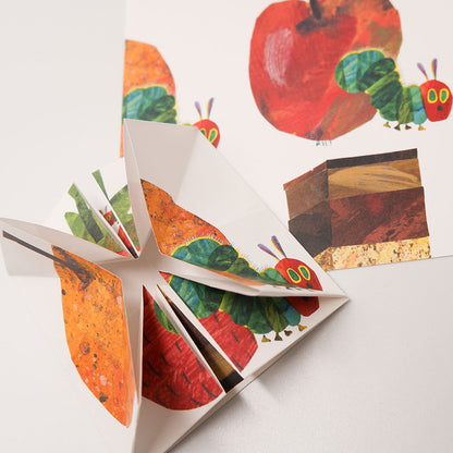 【Sanbongawa】好餓的毛毛蟲繪本系列摺色紙-60入