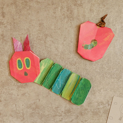 【Sanbongawa】好餓的毛毛蟲繪本系列摺色紙-60入